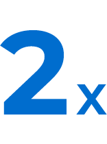 2x
