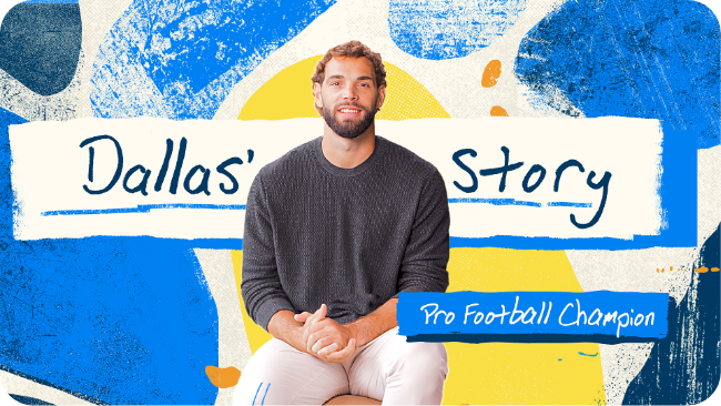 Watch Dallas Goedert's story